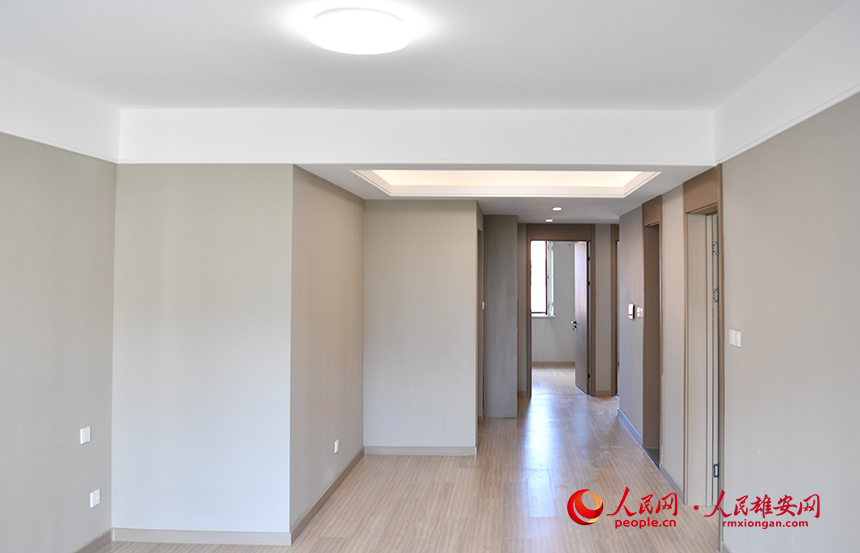 安置房已完成精裝修。尹澤天攝