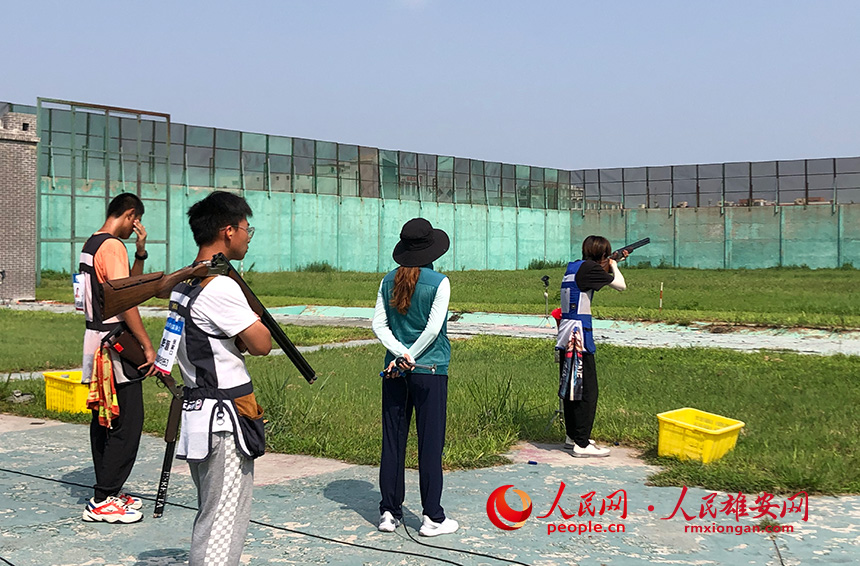 比賽現場。王伊凡攝