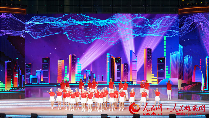 第十三屆中國藝術節閉幕式文藝演出現場。人民網 楊華龍攝