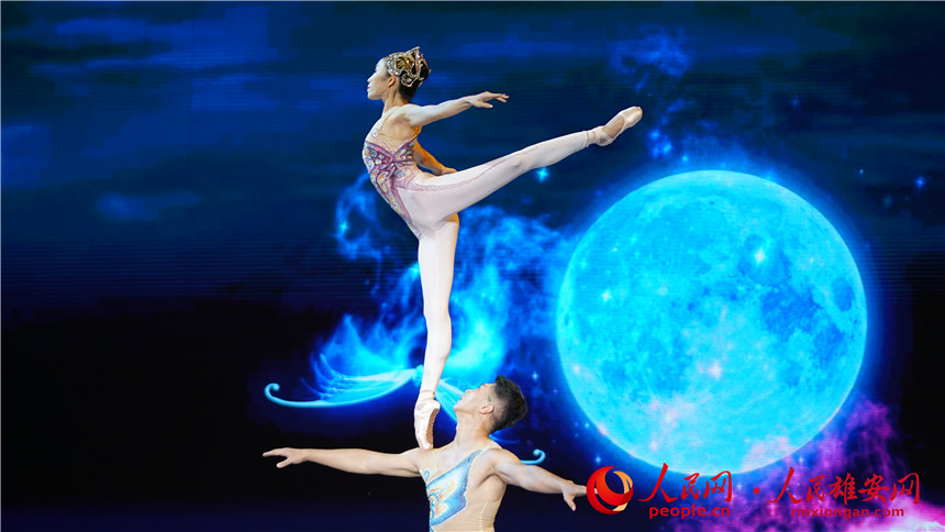 第十三屆中國藝術節閉幕式文藝演出現場。人民網 楊華龍攝