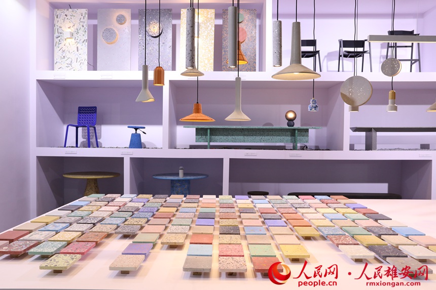 本土創造展區。人民網 李兆民攝