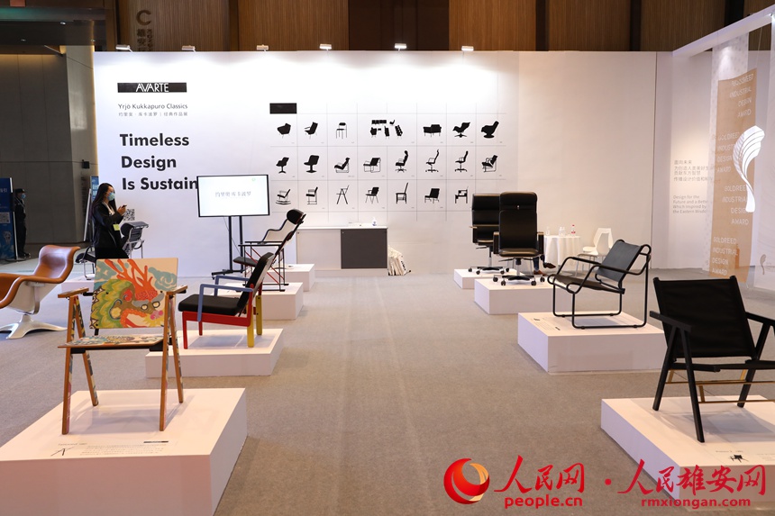 設計周現場。人民網 李兆民攝