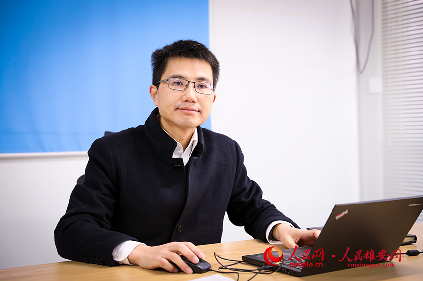 圖為康洪。人民網 宋燁文攝