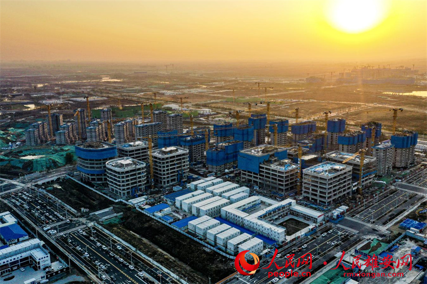 圖為項目建設現場。