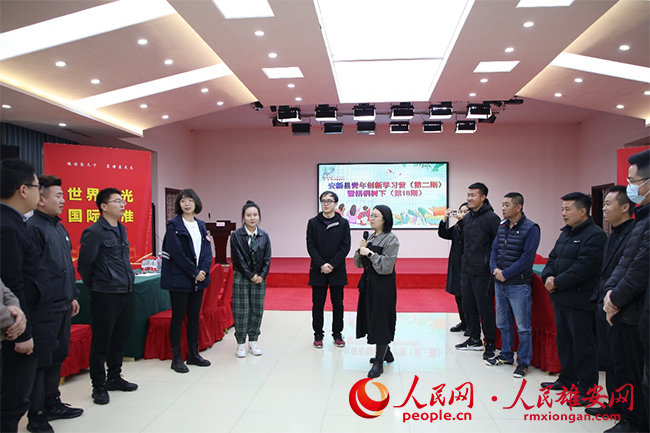 分享學習會活動現場。張敬攝