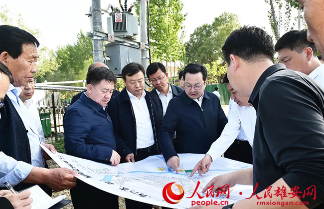 張國華在容城縣、安新縣調研白洋淀生態治理保護工作參加“大走訪——問題解決月”活動。劉向陽攝