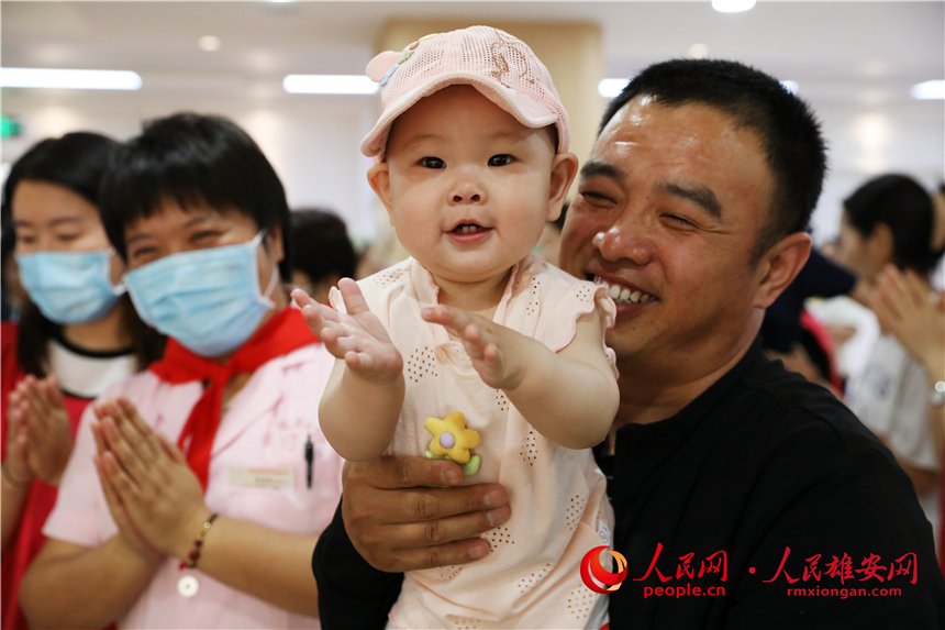 圖為前來參加活動的小朋友。人民網記者 李雪晴攝