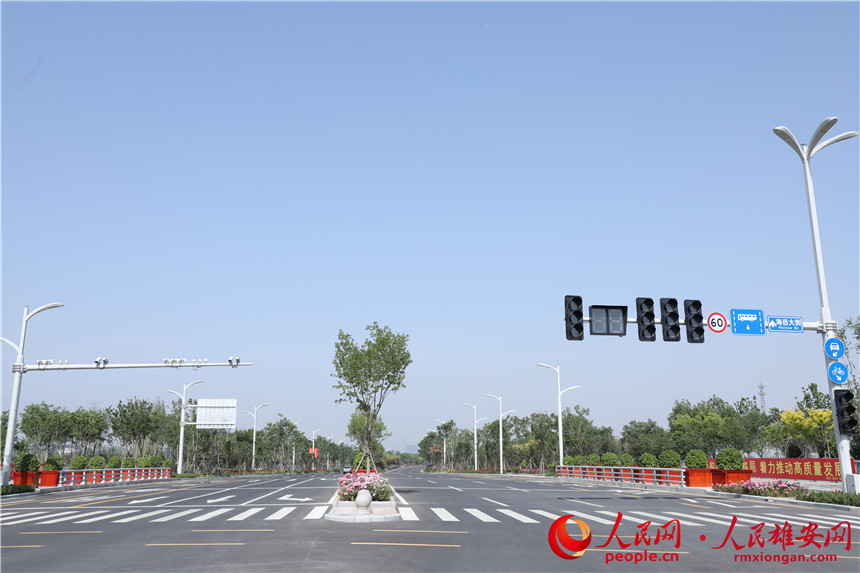 海岳大街。人民網 楊華龍攝