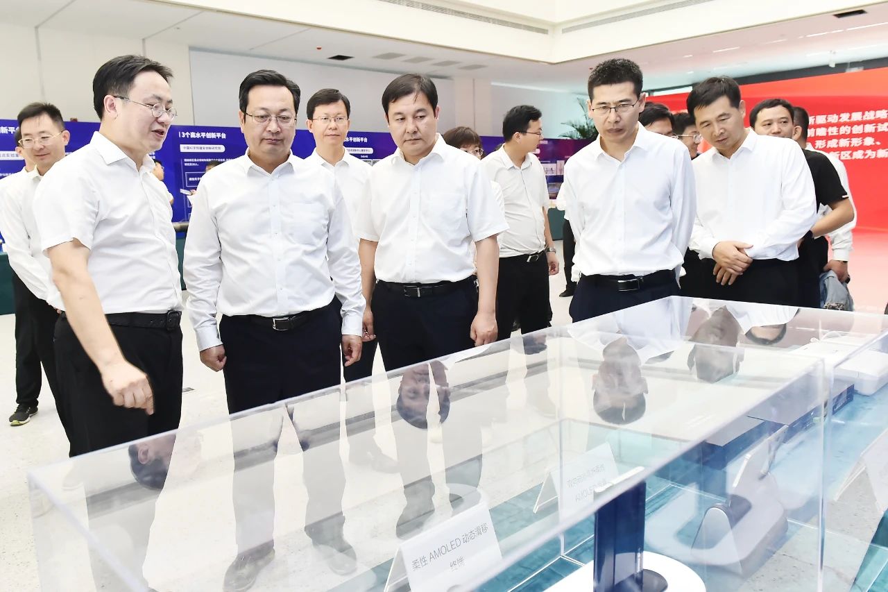 張國華調研起步區、啟動區重點項目工作。劉向陽攝