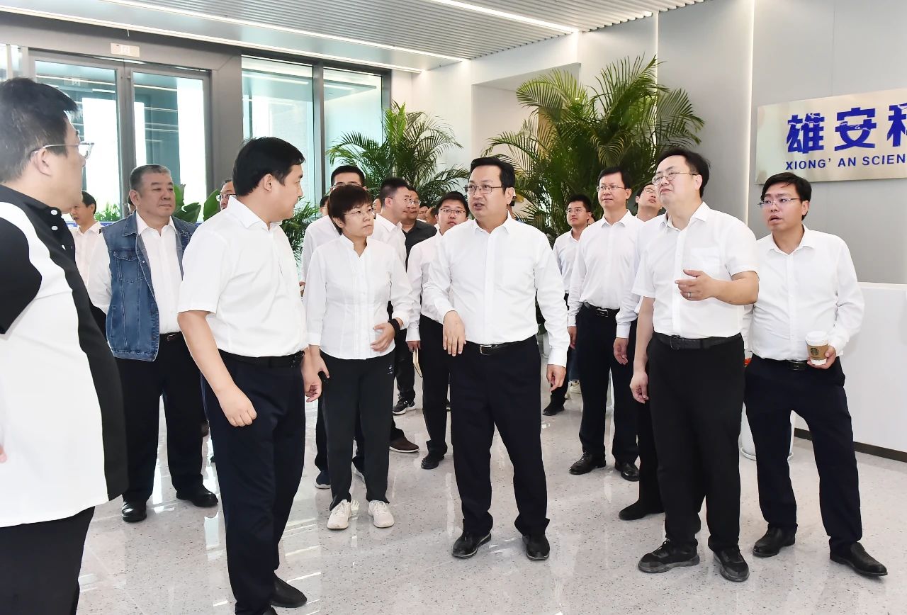 張國華調研起步區、啟動區重點項目工作。劉向陽攝