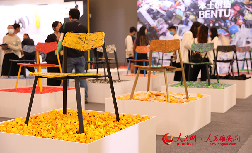 2023河北國際工業設計周展品。人民網 李兆民攝