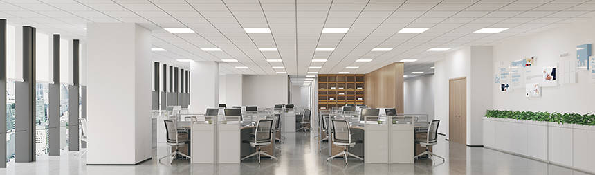 河北建投·金湖未來城項目辦公區內部效果圖。河北建投供圖