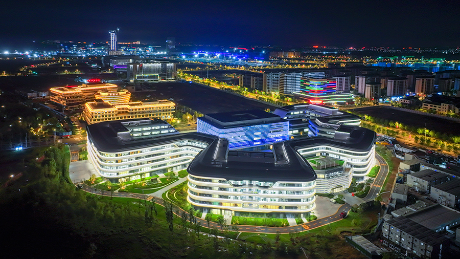 中國星網總部。齊鑫攝