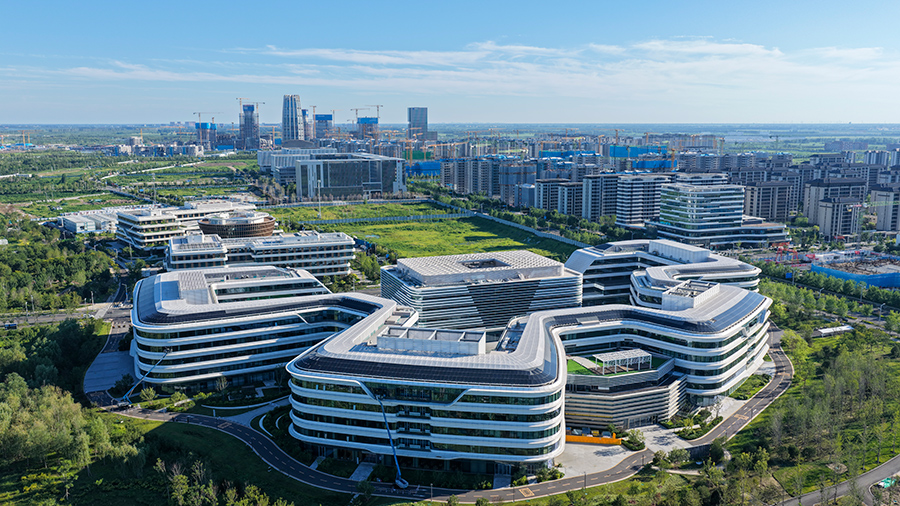 雄安新區啟動區。齊鑫攝