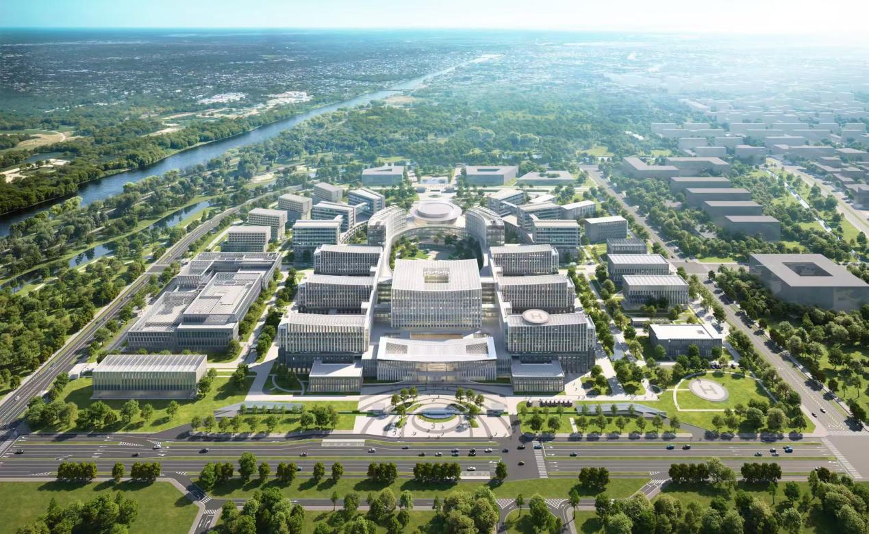 北京協和醫院國家醫學中心(雄安院區)一期建設項目初設效果圖